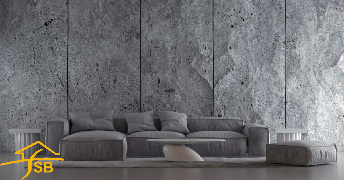 Textured Walls (Plaster, Concrete, Stone) for accent wall